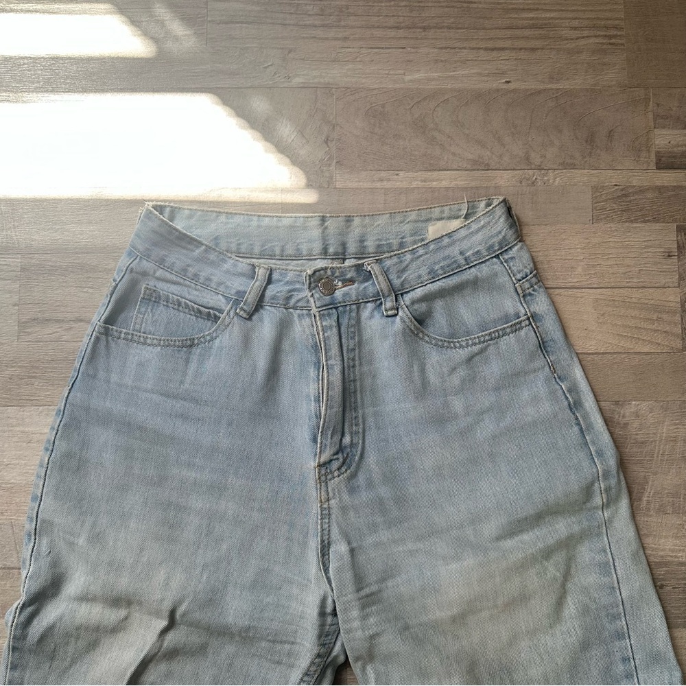 Shein Light Blue Denim Jeans